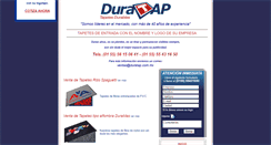 Desktop Screenshot of duratap.com.mx